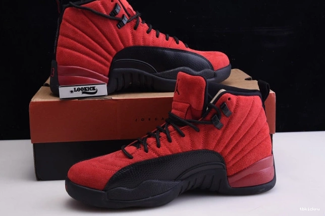 Rep TBK Air Retro Flu Game CT8013-602 Reverse Jordan 12 0712